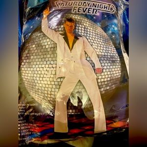 Saturday Night Fever Costume Men’s Large